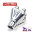 Meziere WAM401, One Natural Aluminum To Coolant Manifold #12AN 1.50IN Hos New. Price: $462.82.
