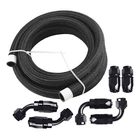 Nylon Braided Line 4AN-6AN-8AN-10AN-12AN Oil/gas/fuel Hose End Fittings Kit New. Price: $34.45.