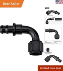 Evil Energy 10AN 90-DEGREE Push Lock Hose Fitting Secure Fuel Connection New. Price: $21.59.