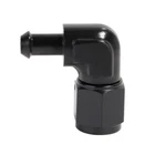 6AN Female To 3/8" Barb Fitting AN6 Swivel Hose Adapter 90 Degree Aluminum 1PC New. Price: $10.99.