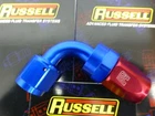 Russell 610160 Full Flow Swivel Hose End Fitting 90 Degree AN6 # 6AN Red Blue New. Price: $26.05.