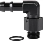 6AN -6 Orb Male To 3/8 Hose Barb 90 Degree Fitting Adapter Aluminum Black New. Price: $26.53.