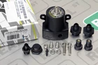 Hybrid Racing Unibody Fuel Pressure Regulator 30-100 Psi Black K-swap Universal New. Price: $208.99.