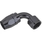 Speedway Full Flow Swivel Hose End Fitting, 90 Degree, Black, -12 An New. Price: $33.99.