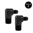 Lokocar 6AN Male Flare To 1/2 Npt Pipe 90 Degree Fitting Adapter Union 2PCS New. Price: $17.99.