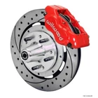 Wilwood 140-12306-DR Forged Dynalite Front Big Brake Kit Hub Red Caliper New. Price: $1431.82.