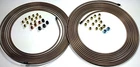 3/16 And 1/4 Copper Nickel Rolls With Fitting Kit - 25 Ft. Each New. Price: $89.00.