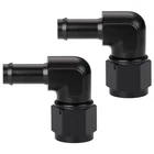 Podavelle 10AN Female To 1/2 Barb 90 Degree Hose Fitting Adapter Swivel Alumi... New. Price: $65.99.