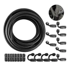 33FT AN8 Stainless Braided Cpe Fuel/oil Hose Line With 20PCS Fittings End Kits. Price: $88.79.