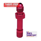 Joes 42799, One Red Aluminum Oil Pressure Fitting 3AN 1/8NPT Performance Parts New. Price: $40.32.