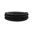 Vibrant Braided Flex Hose Two-tone Black/blue Nylon -10 5 Foot Roll New. Price: $73.01.