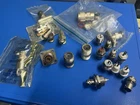 Big Lot Of Pomona Amphenol & Rf/coaxial Adapters Female ,+ Open. Price: $36.86.