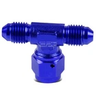 3AN AN-3 On Run Female Center Port Flare Blue Anodized Tee Fitting Fuel New. Price: $10.28.