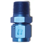 Russell Fitting 614220; Npt Swivel Adapter Blue -10AN Female To 3/8" New. Price: $19.30.