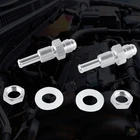 -6AN Male Flare Bulkhead To 5/16 Hose Barb Fuel Tank Fitting Fongoff New. Price: $10.99.