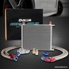 New Universal 30 Row AN-10AN Aluminum Engine Oil Cooler +filter Adapter Hose Kit. Price: $136.32.