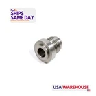 Meziere WF06MN, One Natural Stainless Steel 6AN Male Weld-in Fitting Performa New. Price: $38.03.