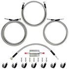 Muhize 819-840 Fuel Lines Kit Upgraded Stainless Steel Braided Quick Repair... New. Price: $103.76.