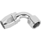 Speedway Full Flow Swivel Hose End Fitting, 90 Degree, Nickel, -12 An New. Price: $34.99.
