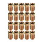 Autohaux 20PCS M10X1.0 Threads Car Galvanized Steel Brake Line Nut Fittings New. Price: $15.36.