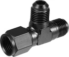 Autohaux Black Fuel Hose Fitting AN6 Flare Tee With Female Sw New. Price: $14.63.