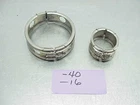 2 Wiggins Stainless Quick Disconnect Clamshell Hydraflow Clamps -16 & -40 Nascar Used. Price: $60.00.