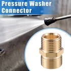 Pressure Washer Connector M22X1.5 G1/2" Adapter Brass Screw Hose New. Price: $14.08.
