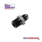 Redhorse 816-16-12-2, One 16AN To 12AN 3/4NPT Straight Male Black Perfor New. Price: $39.19.
