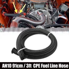 3FT AN10 Auto Braided Nylon Stainless Steel Cpe Oil Fuel Gas Line Hose Black New. Price: $17.99.