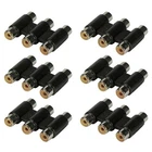 6X 3 Rca Triple Female Inline Coupler Audio Video Adapter Connector New. Price: $14.09.