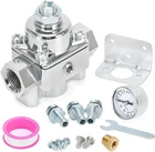 12-803 Adjustable Fuel Pressure Regulator With Gauge, Compatible Holley And New. Price: $51.32.
