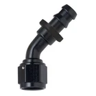 S1D -8AN Black Anodized 45 Degree Socketless Push Lock Hose End Fitting New. Price: $14.99.