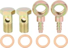 Autohaux 2 Sets 14MM Diameter Banjo Hose Barb Bolt Fittings Washer New. Price: $10.44.
