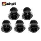 New 5X -10AN Male To Weld-on Bung Thread Flare Black Hose End Fitting Adapter. Price: $19.98.
