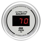 Auto Meter Ultra-lite Digital Series 2-1/16" Oil Pressure Gauge, 5-100 Psi New. Price: $176.66.