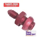 Longacre 52-45263, One Red Aluminum Brake Fitting #3-3/16IN Bulkhead Performance New. Price: $31.34.