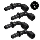 Lokocar 8AN Push Lock Hose Fittings 90 End For Id 1/2'' Rubber Fuel Line 4PCS New. Price: $23.99.