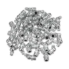 Autohaux 50 Pcs Grease Nipple Fitting Bend 45 M10X1.0, Silver Tone New. Price: $23.99.