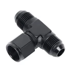 3-WAY 8AN Tee Fitting Adaptor With AN8 Female Swivel On Side Black Aluminum New. Price: $10.99.