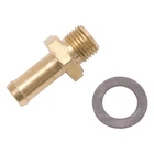 Edelbrock 1158 94 Carburetor Fuel Inlet Fitting, Brass New. Price: $34.99.