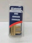 New Attwood Johnson/evinrude/omc Male Tank Fitting 1/4" Npt Model 8883-6. Price: $12.71.