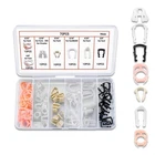 Couslcd 70 Pcs Fuel Line Retainer Clip 0.3*0.2*0.1IN, Black, Pink, White New. Price: $13.46.