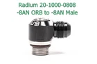 Radium 20-1000-0808 Swivel Banjo -8AN Orb To Male Aluminum Oil Fuel E85 C16 New. Price: $46.00.