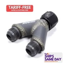 Peterson Fluid 10-1712, One Natural Aluminum Y-manifold -12AN Female Swivel To New. Price: $173.49.