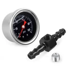 Cnraqr Universal 0-100PSI Fuel Pressure Gauge 1/8" Npt 5/16" Barb, New. Price: $21.01.
