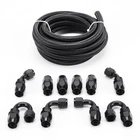 Maxpeedingrods 8AN 16FT Fuel Line Kit 1/2 Gas Oil Hose AN8 Fitting New. Price: $94.48.