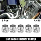 5 Pcs AN10 Hex Car Hose Finisher Pipe Clamp Band Adapter Fitting Silver Tone New. Price: $15.92.