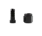 Earls Auto-crimp Straight Hose End -16 Black Anodized Aluminum Fitting New. Price: $25.95.