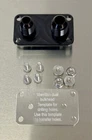 10AN/8AN Bulkhead Fitting, Dual Fitting. Fuel Cell, Lines. New. Price: $60.00.