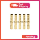 Autohaux 6MM Brass Barb Hose Fitting Straight Union Connector For Air Water Ga New. Price: $9.39.